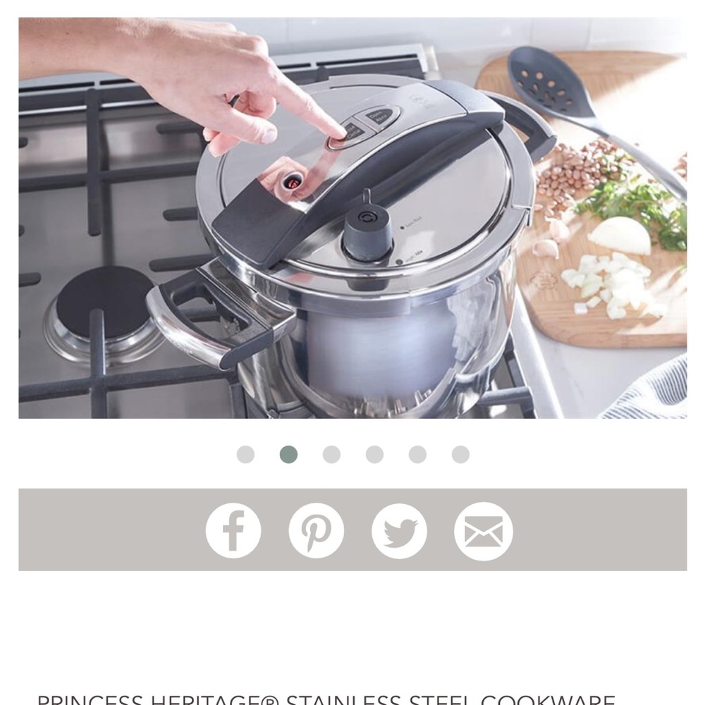 Brand new princess House Pressure cooker 8qt